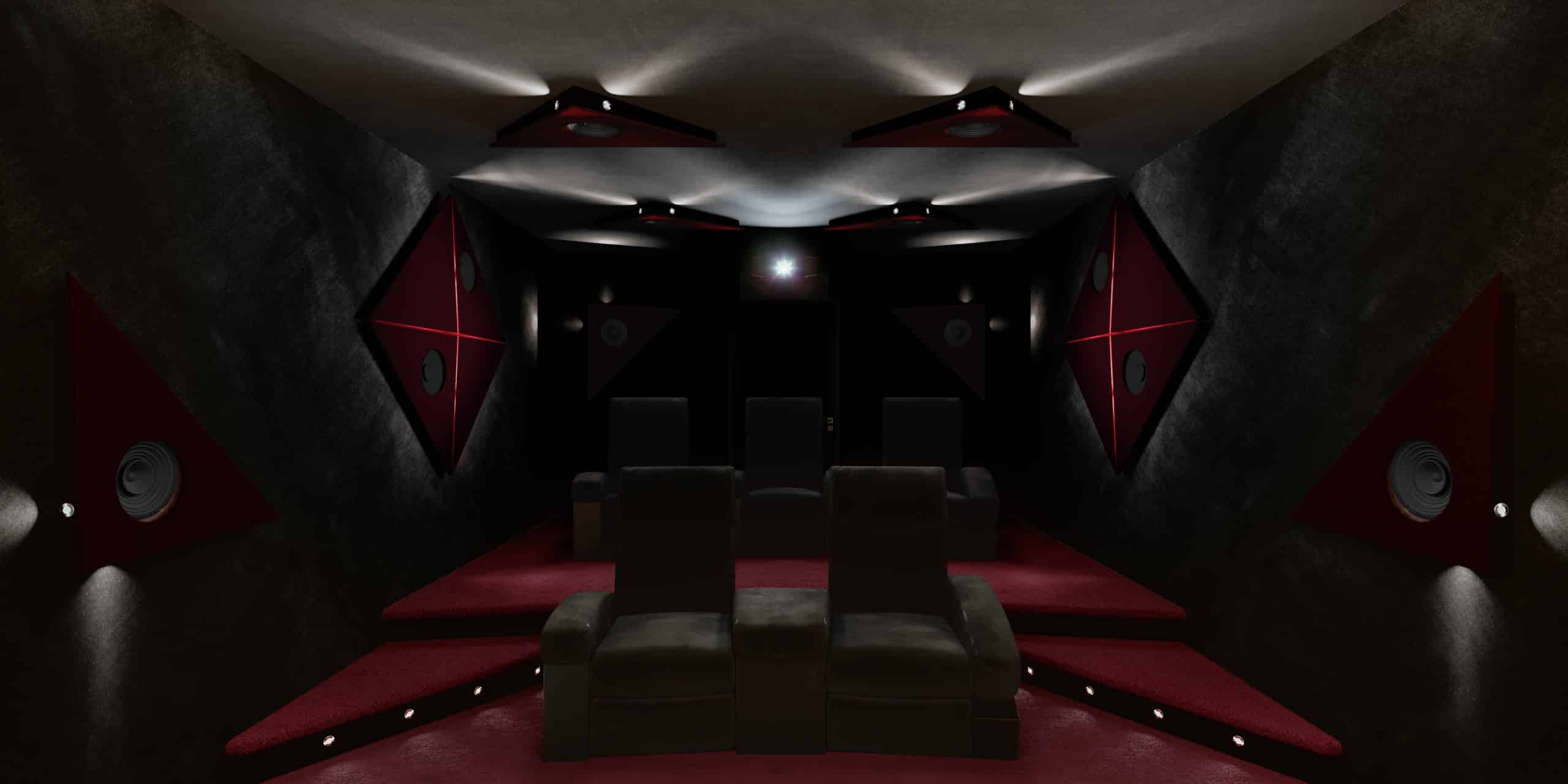 Comment réaliser une salle de cinéma à la maison ? 2 THE SEVENTH ART 01 CINEONE ROUGE CAM02 TK04 PP v031 scaled