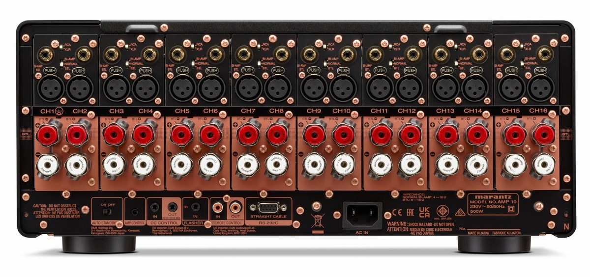 Marantz AMP 10 connectiques tsa