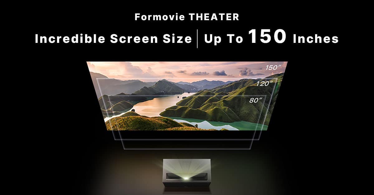 Formvie theater 150 pouces image