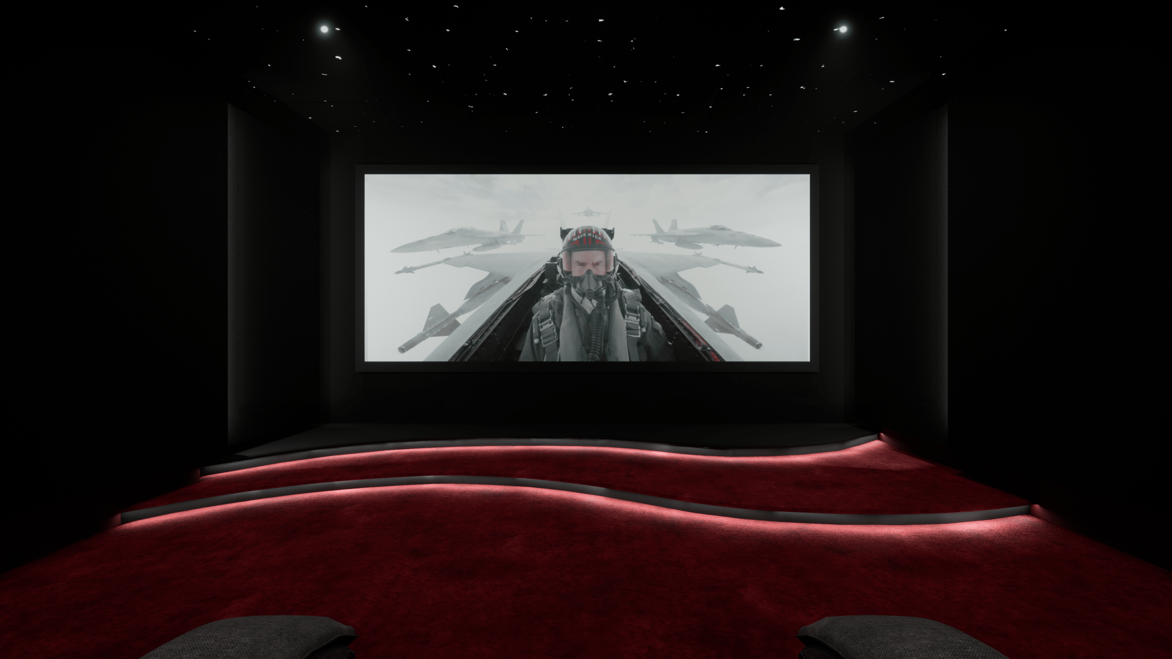 Salle de cinéma privée 42m²