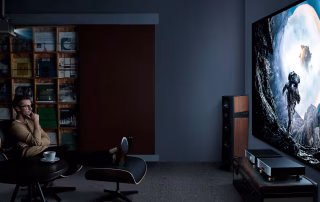 Benq w4100i en projection