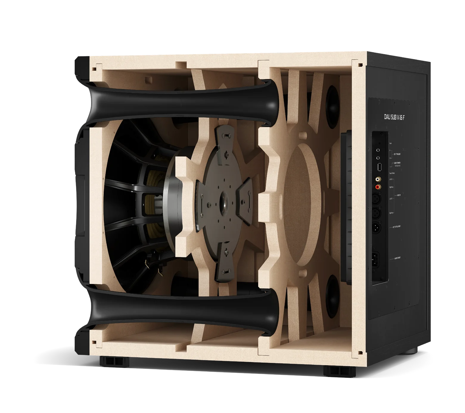 Haut-parleur du DALI SUB V-16 F subwoofer hi-fi