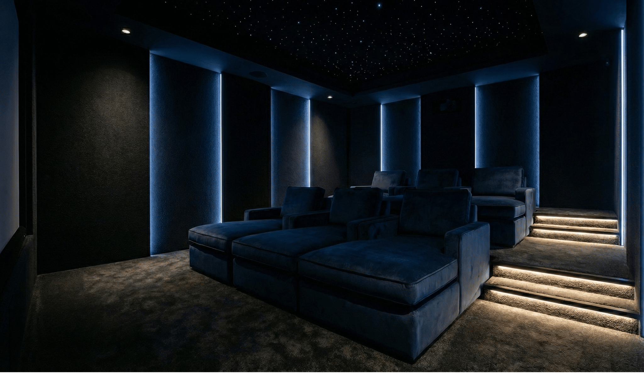 Salle de cinéma privée