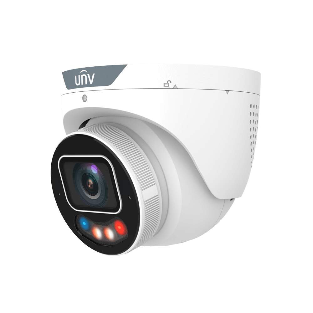 Installation Uniview caméra dôme sécurité villa bordeaux langon bazas