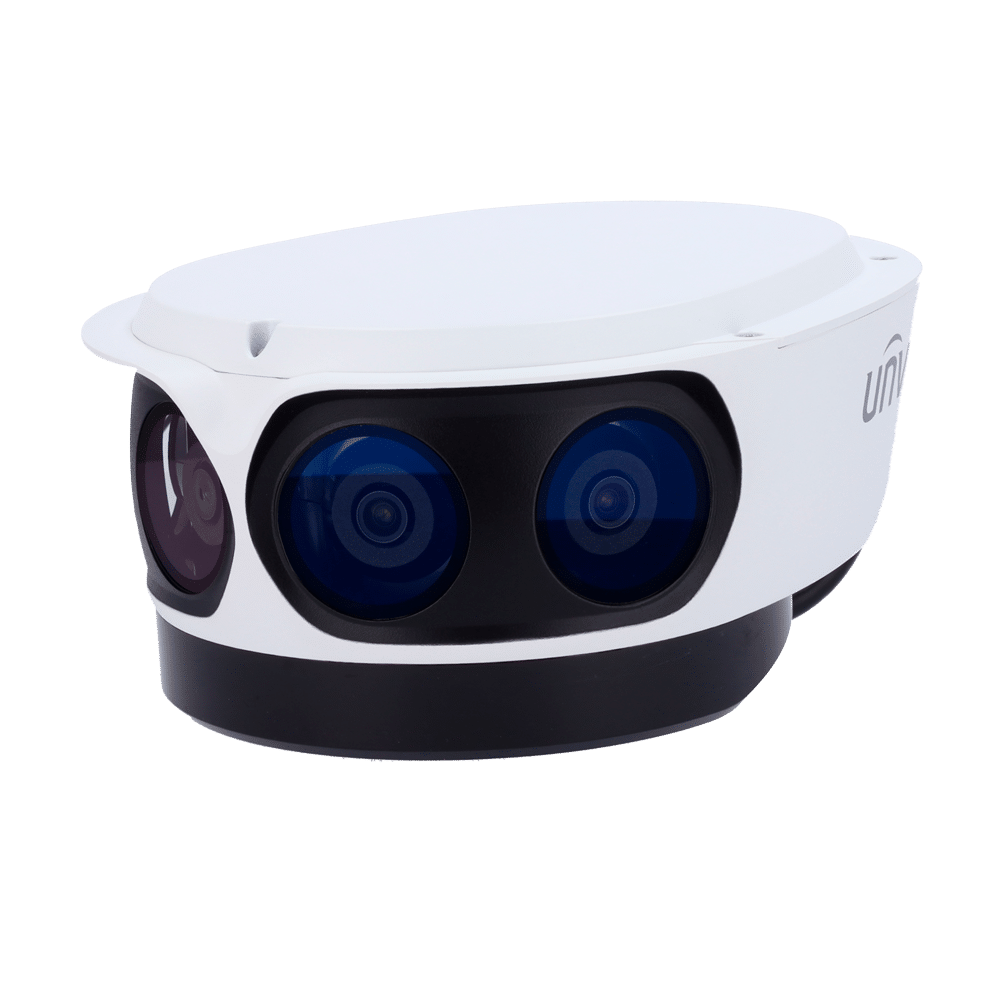 Caméra Uniview technologie LightHunter vision nocturne installation