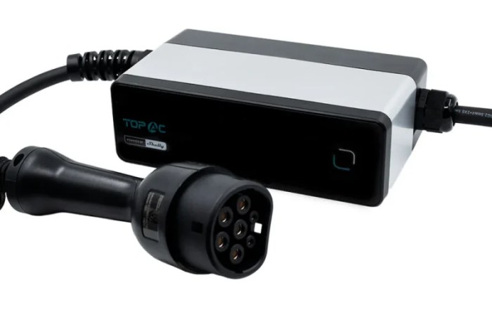 Topac chargeur EV portable Shelly